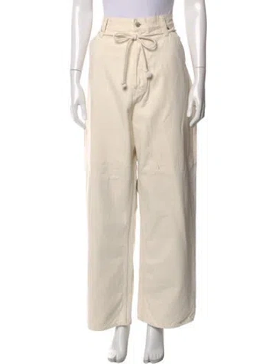 Pre-owned Ambush Wide Leg Pants In Neutral