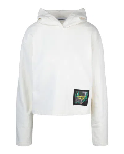 Ambush Wksp Patch Hoodie In White