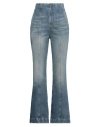 Ambush Woman Jeans Blue Size 29 Cotton In Blue