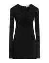 Ambush Woman Mini Dress Black Size M Viscose, Elastane