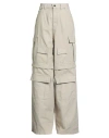 Ambush Woman Pants Beige Size L Cotton