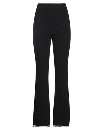 AMBUSH AMBUSH WOMAN PANTS BLACK SIZE S COTTON, POLYAMIDE, ELASTANE