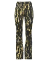 Ambush Graphic Printed Slit Flared Pants In Black