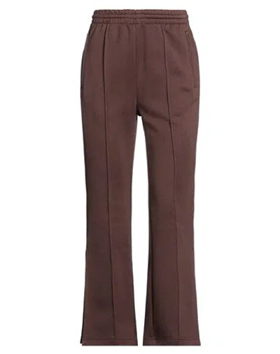 Ambush Woman Pants Chocolate Brown Size Xxs Polyester, Cotton