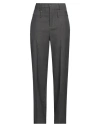 Ambush Woman Pants Steel Grey Size 6 Virgin Wool In Grey