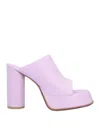 Ambush Mule Platform High Heel In Pink
