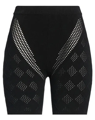 Ambush Woman Shorts & Bermuda Shorts Black Size Xs Polyamide, Elastane