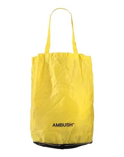 Ambush Woman Shoulder Bag Yellow Size - Textile Fibers