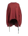 Ambush Multi-cord Logo Sweatshirt In Red