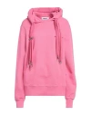 Ambush Woman Sweatshirt Fuchsia Size S Cotton, Polyester In Pink
