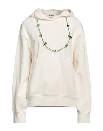 AMBUSH AMBUSH WOMAN SWEATSHIRT WHITE SIZE M COTTON