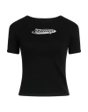 Ambush Black Graphic Print T-shirt In Black