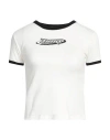 Ambush Graphic Print White/ Black T-shirt In Off White