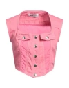 Ambush Denim Top In Pink