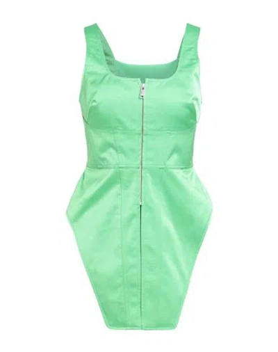Ambush Woman Top Green Size 2 Polyester, Cotton