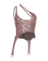 Ambush Woman Top Pink Size L Polyester In Pink