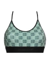 Ambush Woman Top Sage Green Size M Polyamide, Elastane, Polyester In Sage Green