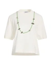 Ambush Crawling Chain Applied T-shirt In White