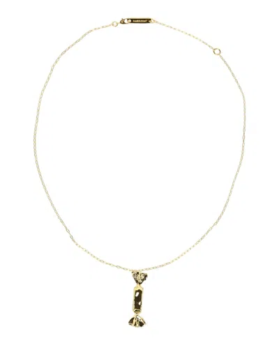 Pre-owned Ambush Women's  Candy Charm 1 Necklace In Gold