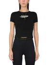 Ambush Short-sleeved Crewneck T-shirt In Black