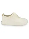 Ambush Mixed Media Low-top Sneakers In White