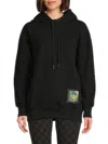 Ambush Wksp Patch Hoodie Woman Sweatshirt Black Size L Cotton In Black