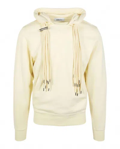 Ambush Women's Multi-drawcord Hoodie In White In Yellow