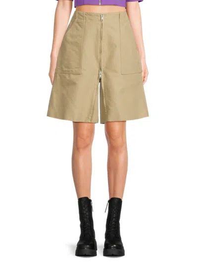 Ambush Women's Zip Skort In Beige