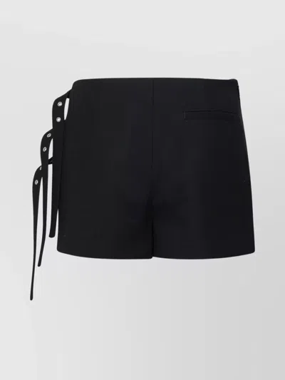 Ambush Wool Blend Skirt Wrap Design In Black