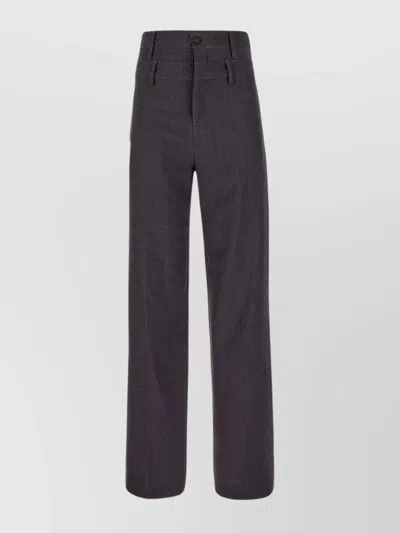 AMBUSH WOOL PANT WITH BELT LOOPS AND PLEATS