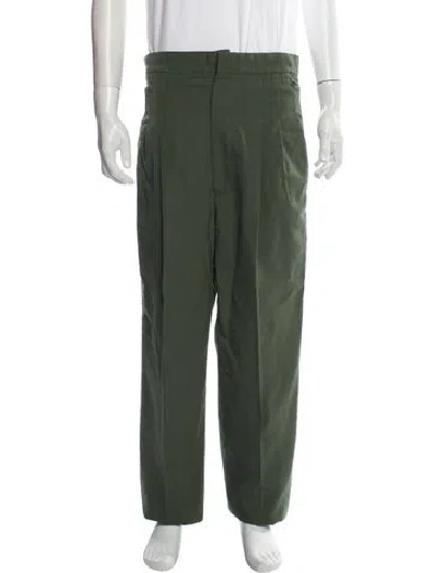 Pre-owned Ambush Wool Pants In Green