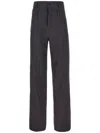 Ambush Wool Pant With Belt Loops And Pleats In Grey