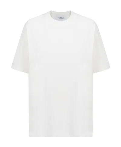 Ambush Workshop Logo-print Jersey T-shirt In White