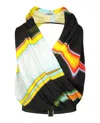Ambush Wrap Belted Halterneck Top In Black
