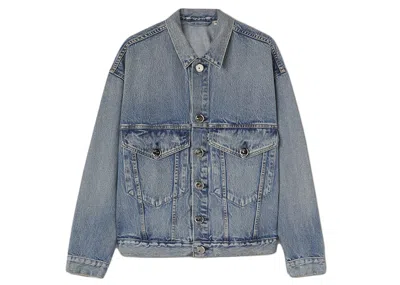 Pre-owned Ambush X Levi's Embellished Loose Fit Trucker Jacket In Light Indigo