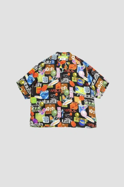 Ambush Y2k Graphic Bowling Shirt In Multi