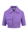 Ambush Zippered Casual Jacket In Purple
