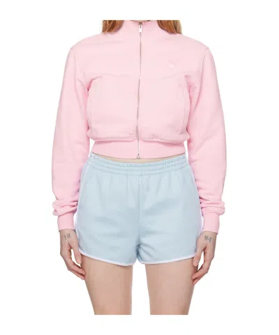 Ambush Zippered Long-sleeved Casual Jacket In Pink