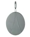 Amco 13" Foldable Odor Splatter Screen In Stainless Steel