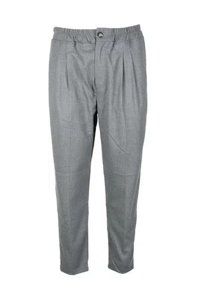 A.m.couture Men's Trousers - Grey In Gray