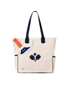 Ame & Lulu Baseline Pickleball Tote Bag In Natural Navy