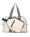 Ame & Lulu Blueberry Hamptons Pickleball Bag In Natural