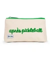 Ame & Lulu Brush It Off Cosmetic Case In Natural Green 1
