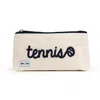 Ame & Lulu Brush It Off Cosmetic Case In Natural Navy 2