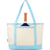 Ame & Lulu Court To Coast Tote In Blue
