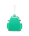 Ame & Lulu Game On Tennis Quilted Backpack In Green