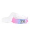 Ame & Lulu Girls' Big Love Visor - Little Kid, Big Kid In Pink Blue Sorbet
