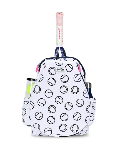 Ame & Lulu Girls' Hearts Little Love Tennis Backpack - Little Kid, Big Kid In Burgundy