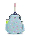 Ame & Lulu Girls' Gators Little Love Tennis Backpack - Little Kid, Big Kid In Pastel Rainbow
