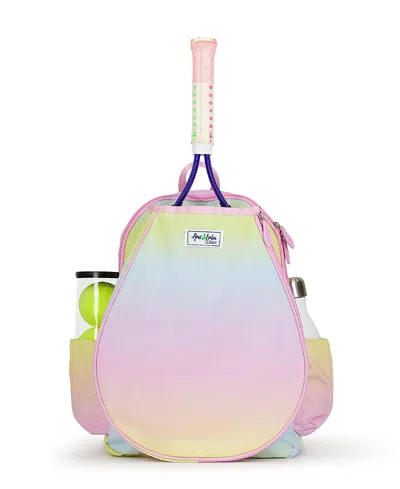 Ame & Lulu Girls' Gators Little Love Tennis Backpack - Little Kid, Big Kid In Rainbow Sherbert